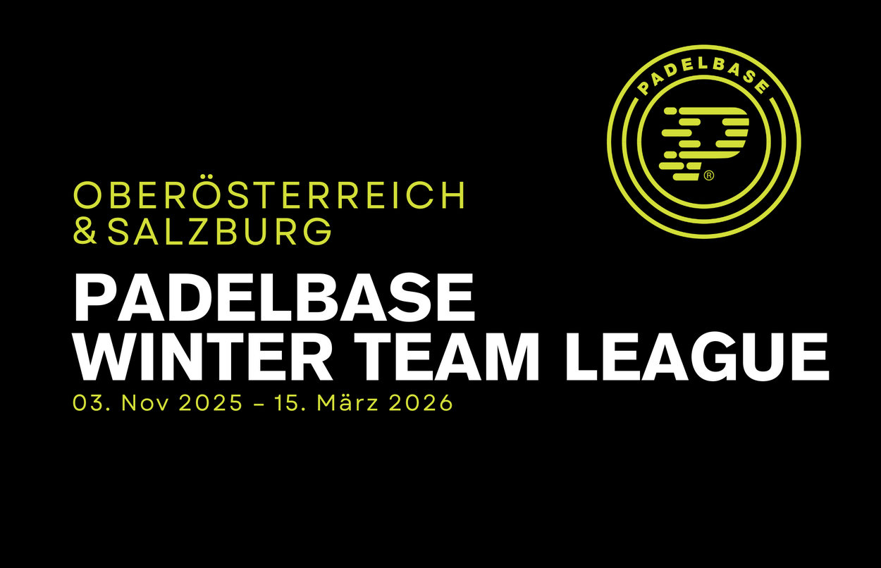 Padelbase Winter Team League – Outdoor Edition in OÖ & Salzburg